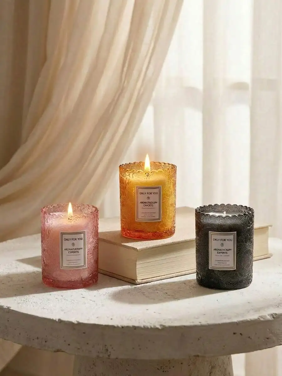 Home Fragrances - Natural Soy Wax Scented Candle -