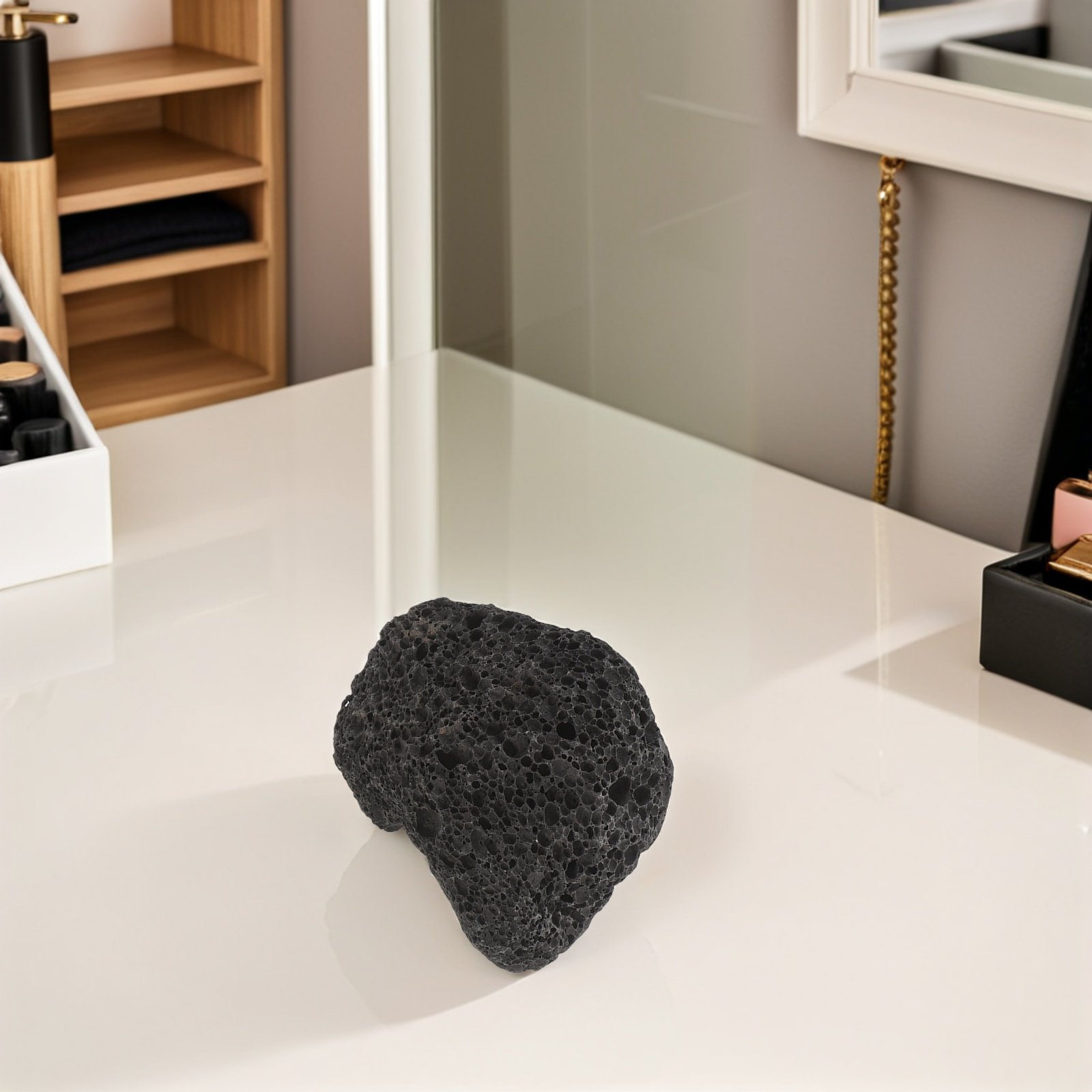 Home Fragrances - Passive Aromatherapy Stone Diffuser Black Volcanic