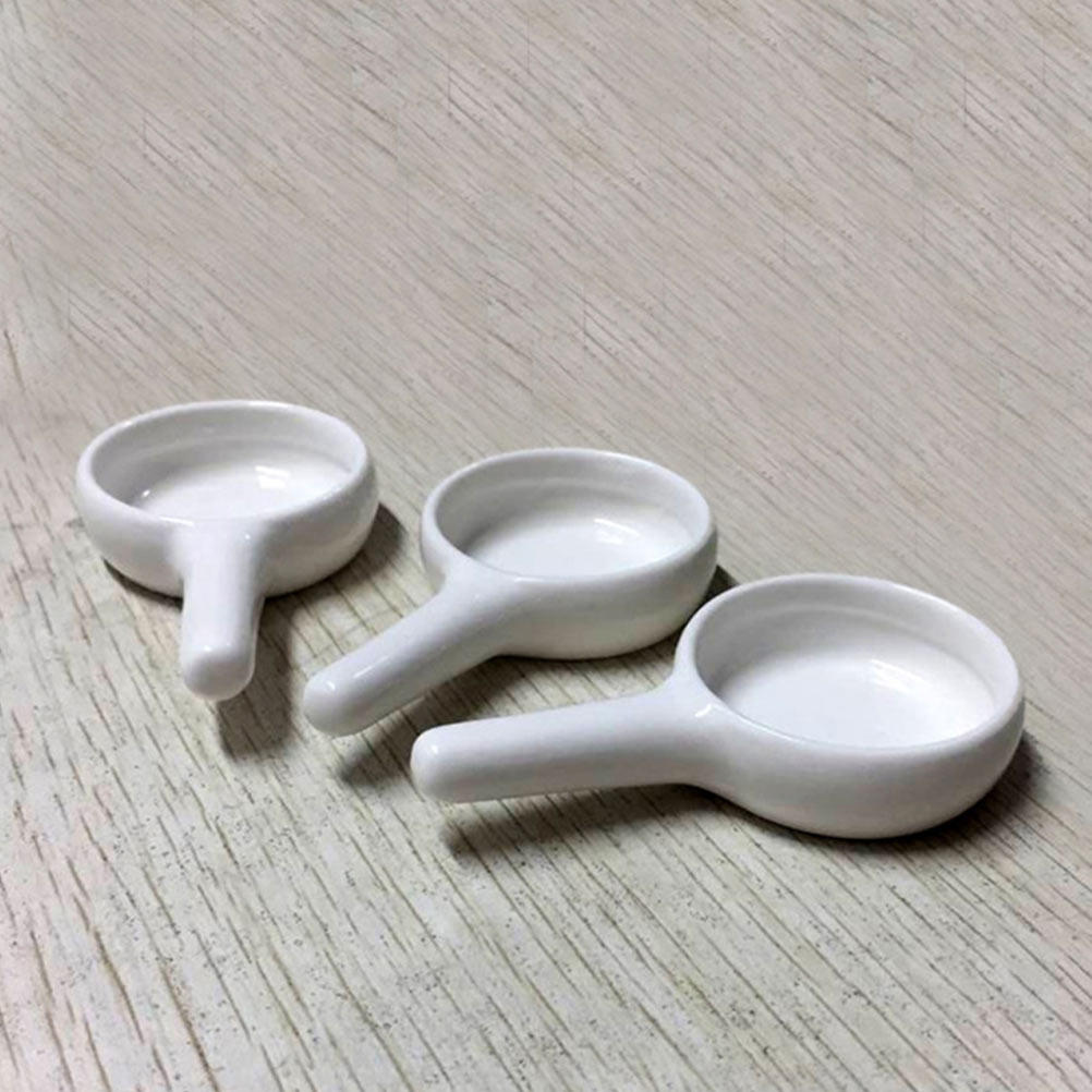 Ceramic Oil Burner - 3Pcs Small Ceramic Tray Spoon with