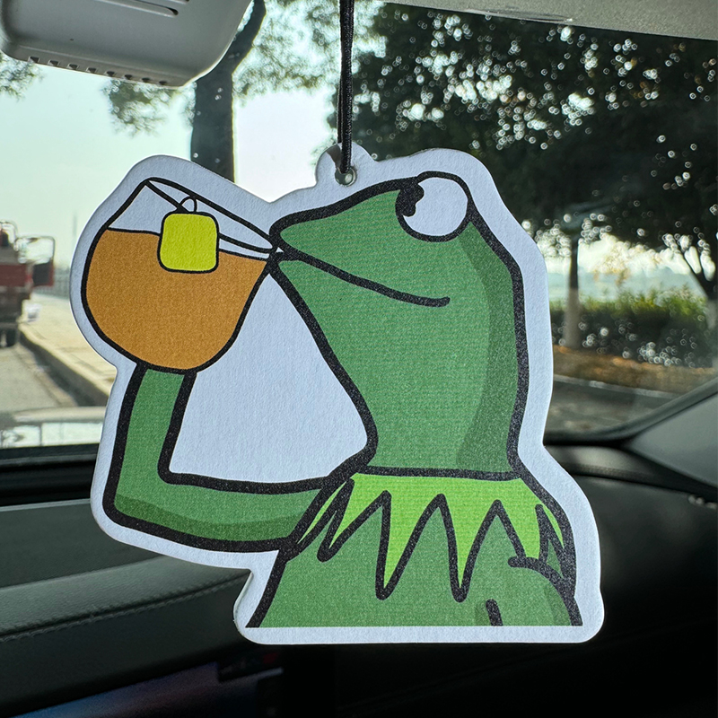 Home Fragrance Janzen - Meme Frog, Afternoon Tea, Drinking Tea,