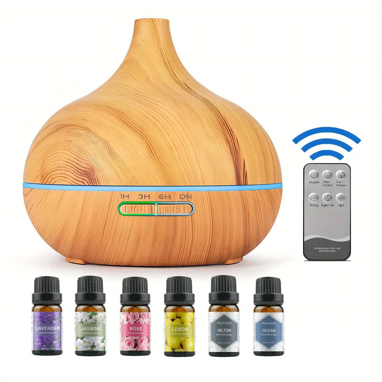 Fragrance Oil Set - 550ML Essential Oil Aroma Diffuser with