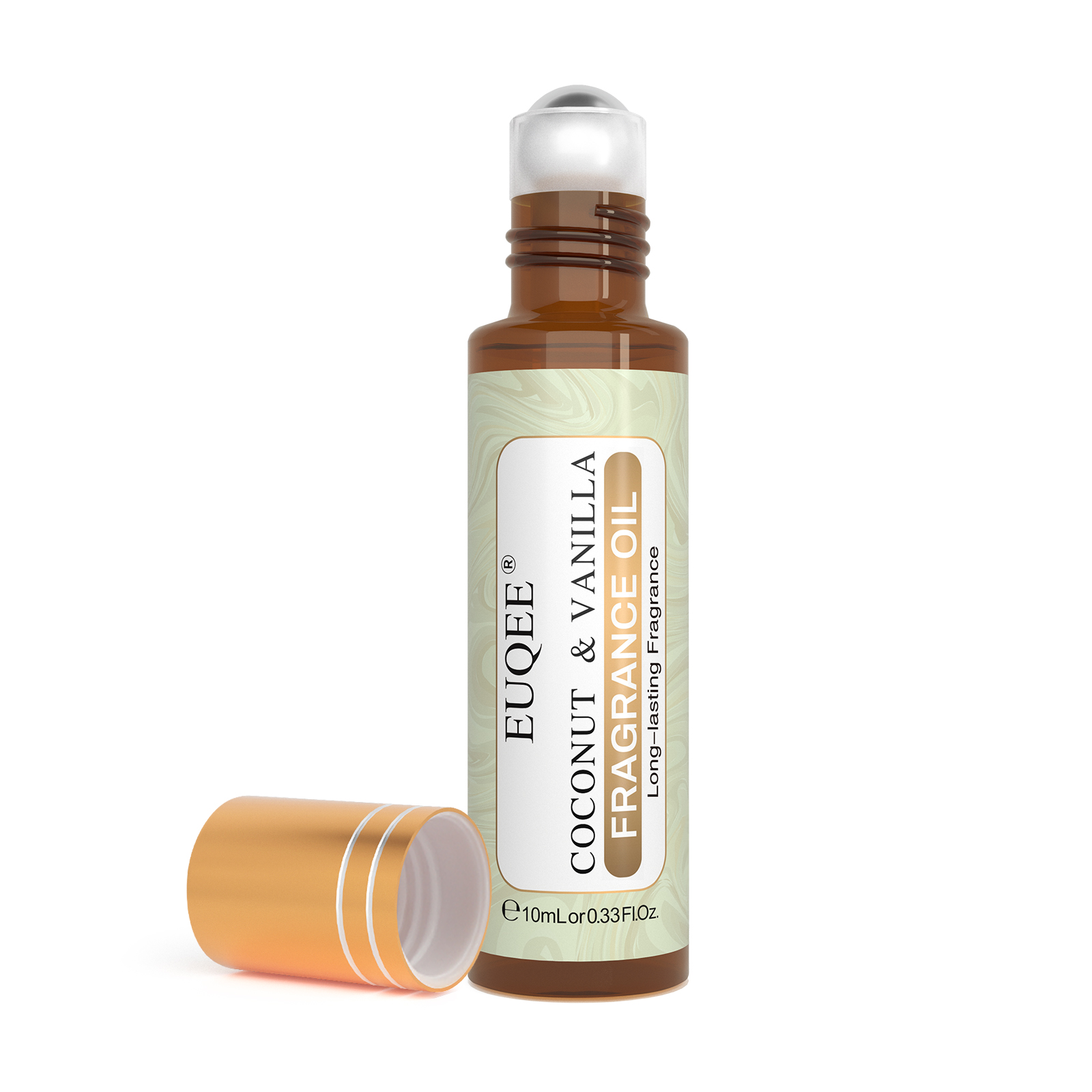 Home Fragrance Vanilla Musk - EUQEE 10ml Roll-on Perfume Oils Coconut