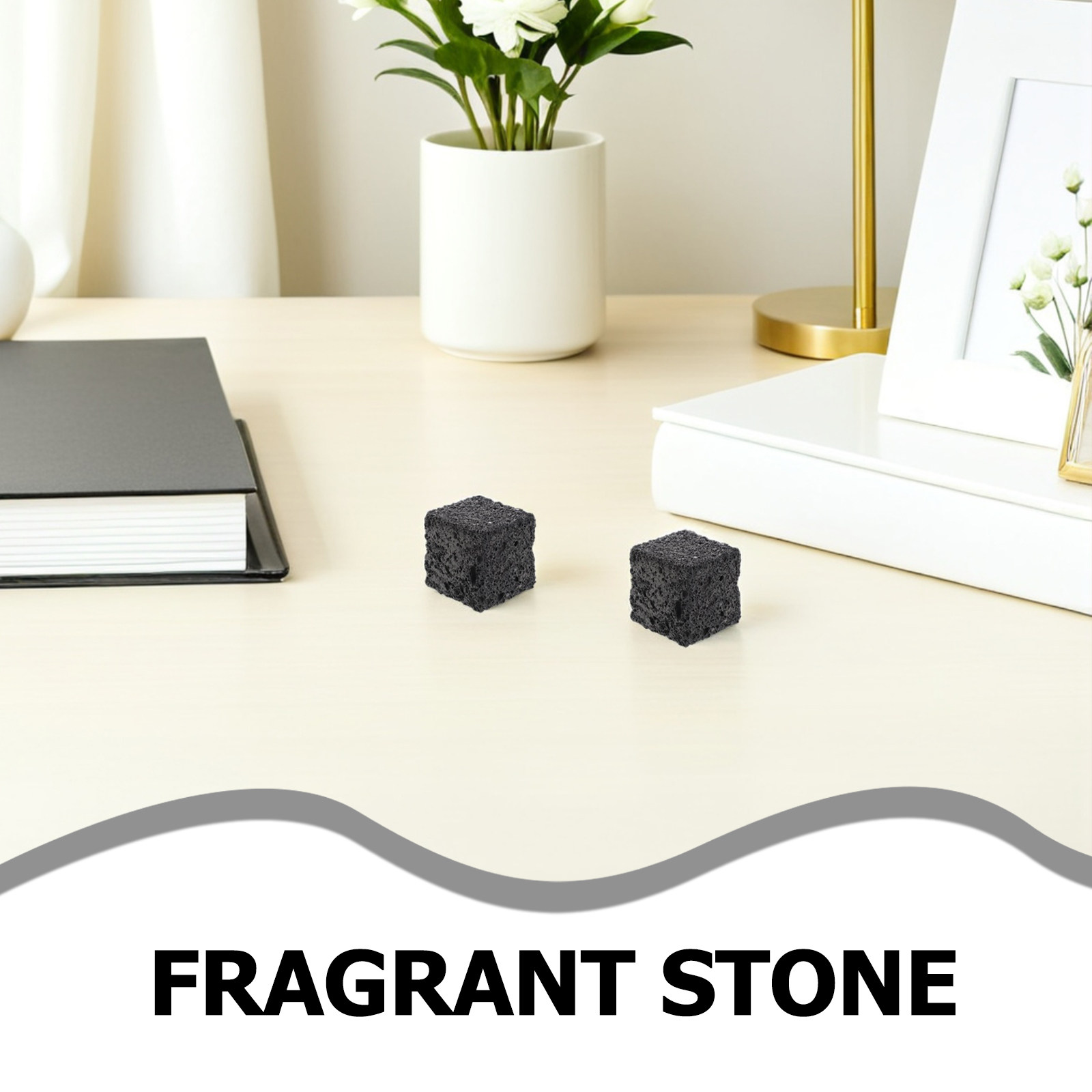 5Pcs Natural Volcanic Stone Pa - Home Fragrances ulasan dan harga