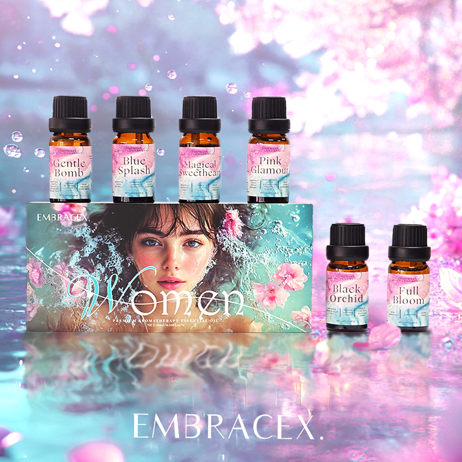 6PC/1Set Women Perfume Set Ess - Fragrance Oil Set ulasan dan harga
