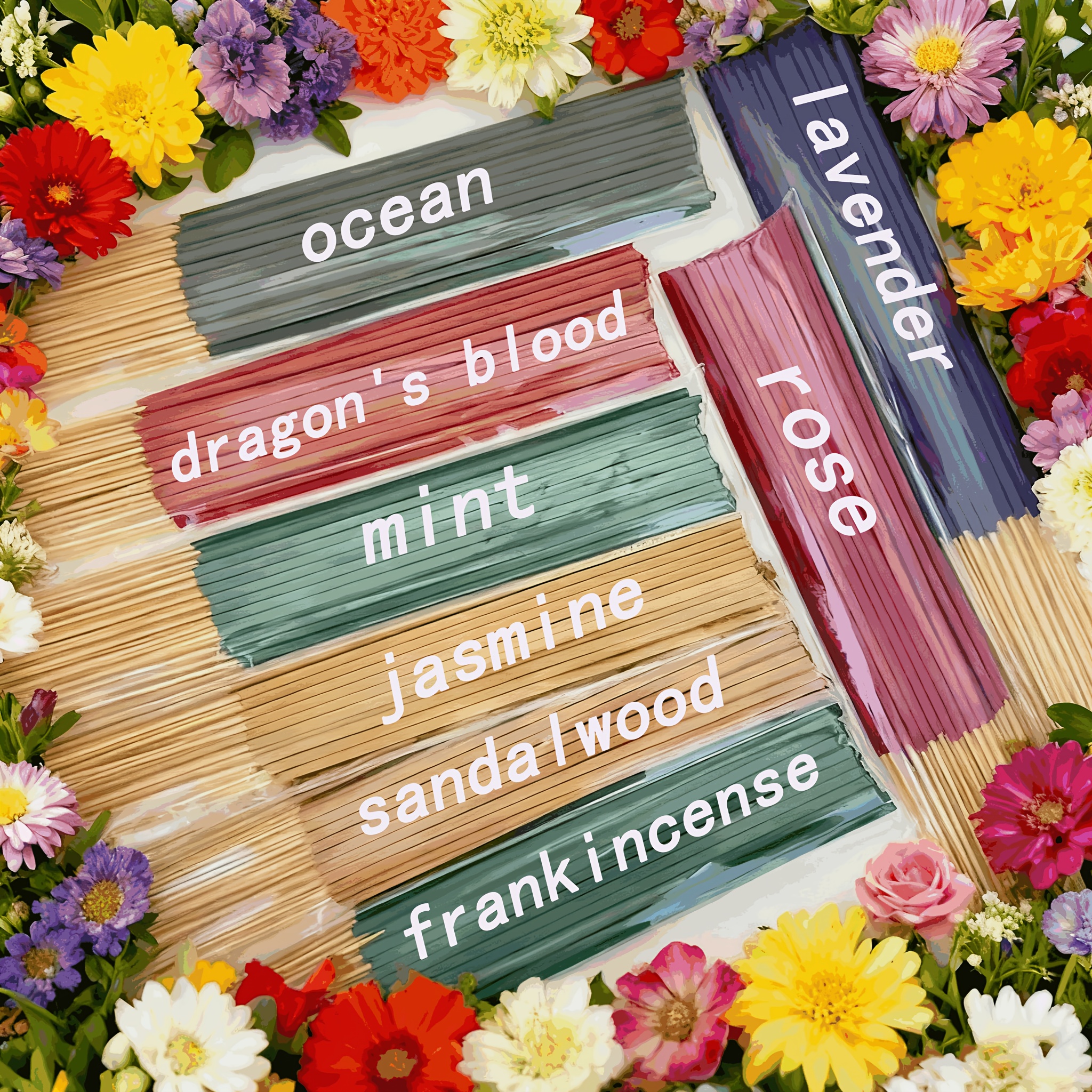 8 Sets of Incense Sticks - 160 - Home Fragrance Lemongrass ulasan dan harga