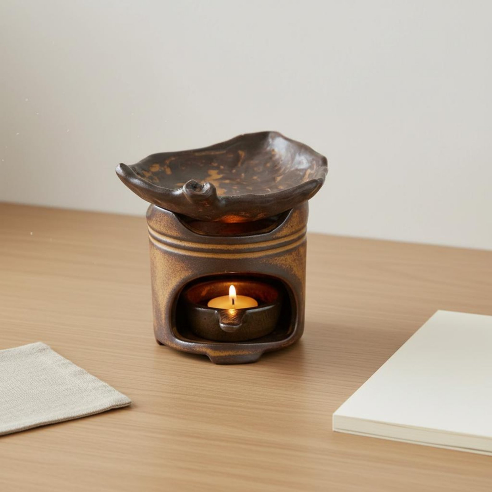 Ceramic Tea Roaster Tranquil I - Ceramic Oil Burner ulasan dan harga