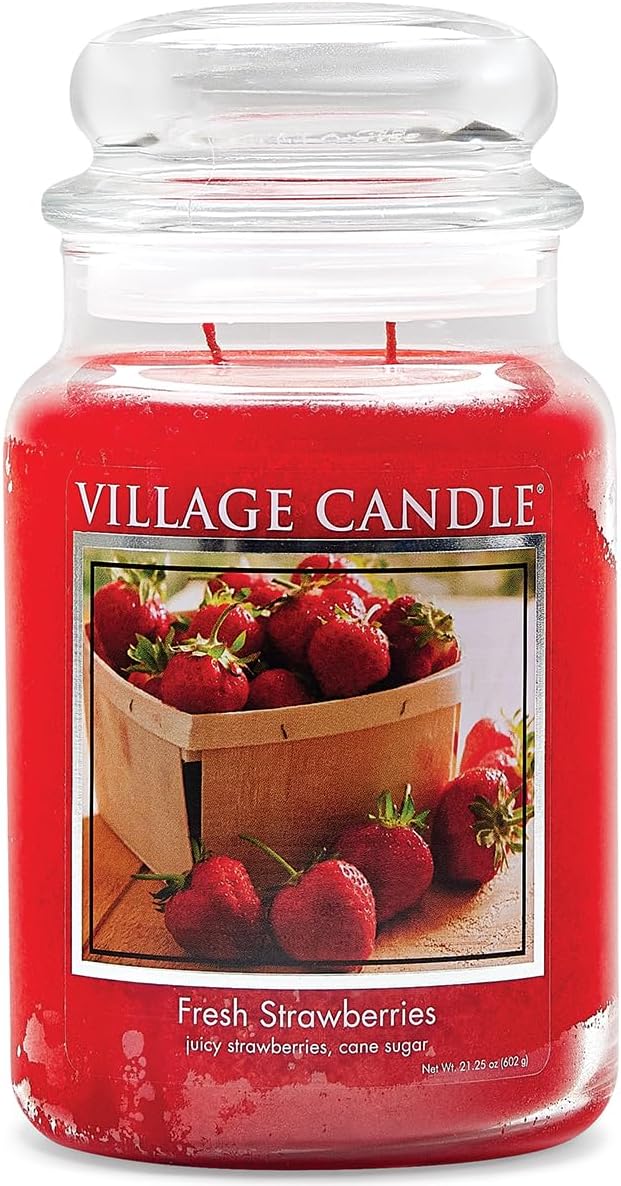 Fresh Strawberries Scented Can - Home Fragrances ulasan dan harga