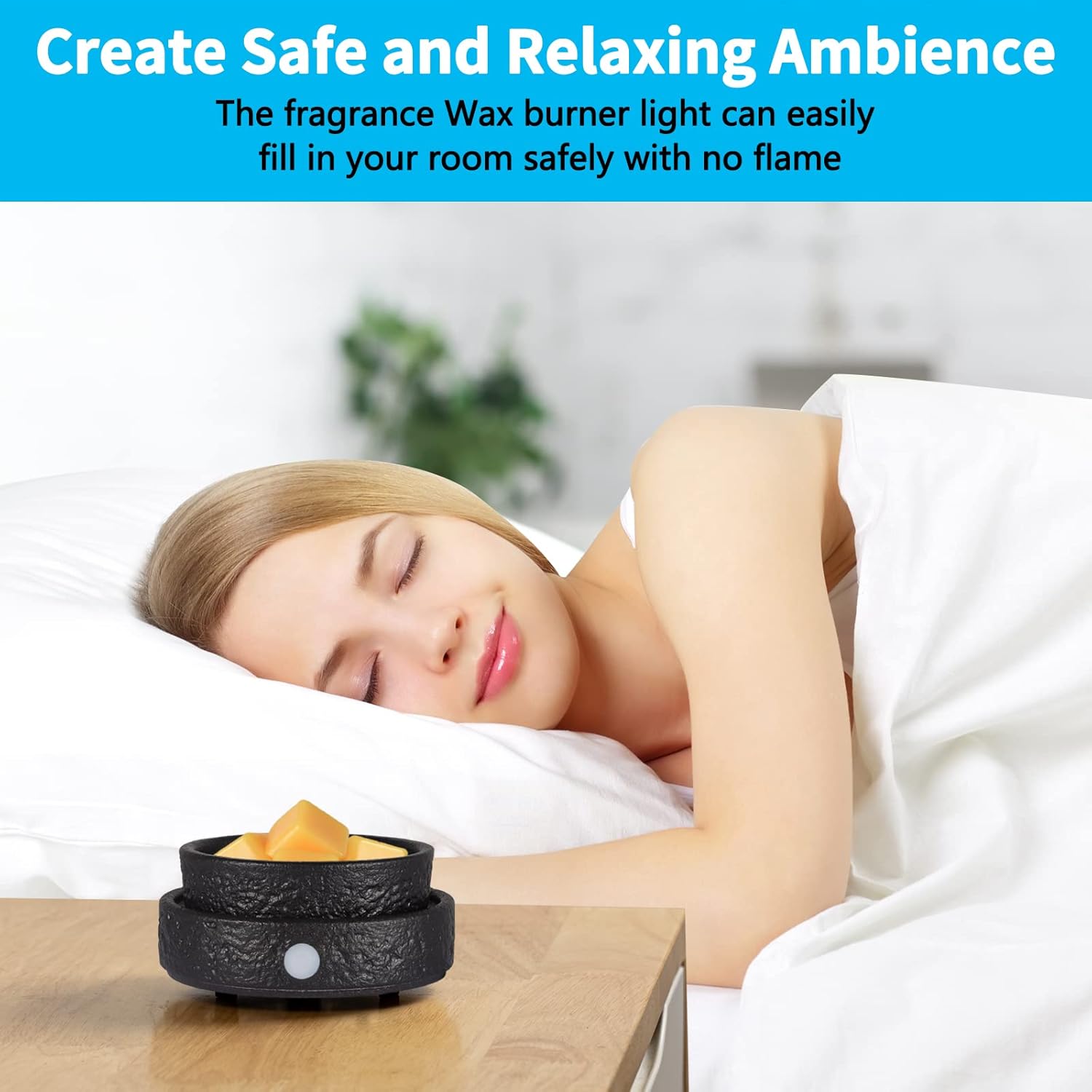 Ceramic Wax Melt Warmer, 3-in- - Home Fragrance Candles ulasan dan harga