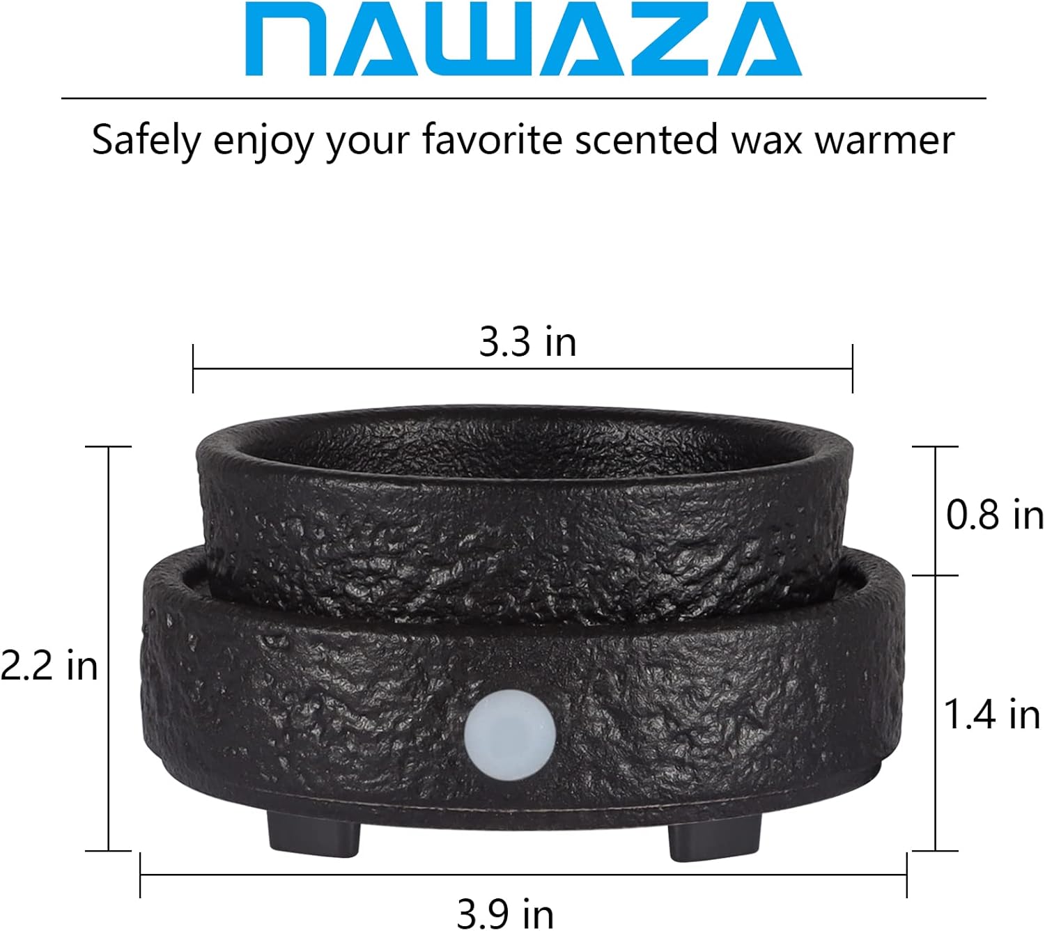Ceramic Wax Melt Warmer, 3-in- - Home Fragrance Candles ulasan dan harga