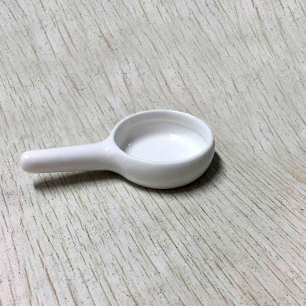 3Pcs Small Ceramic Tray Spoon  - Ceramic Oil Burner ulasan dan harga