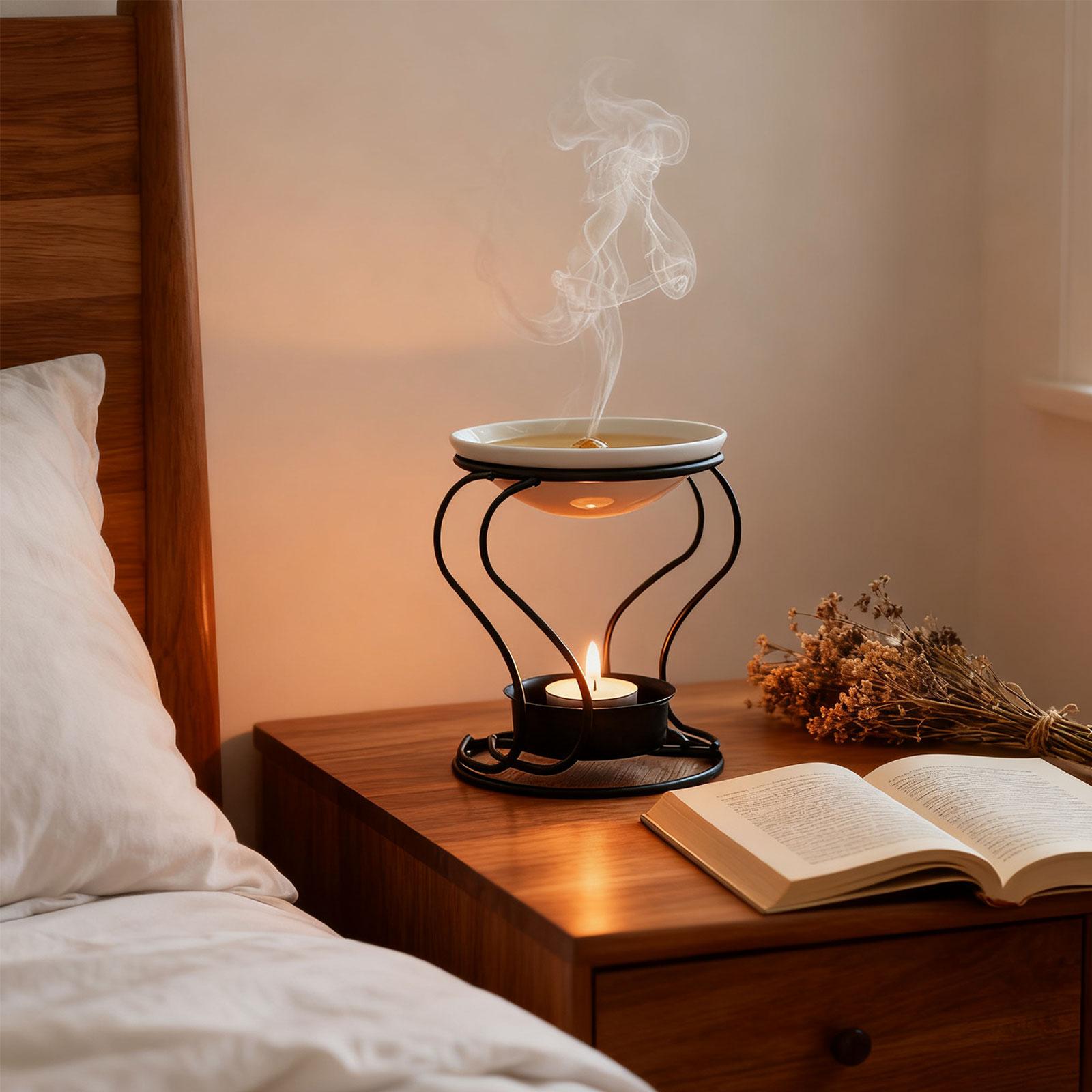Aroma Diffuser Candle Burner M - Ceramic Oil Burner ulasan dan harga