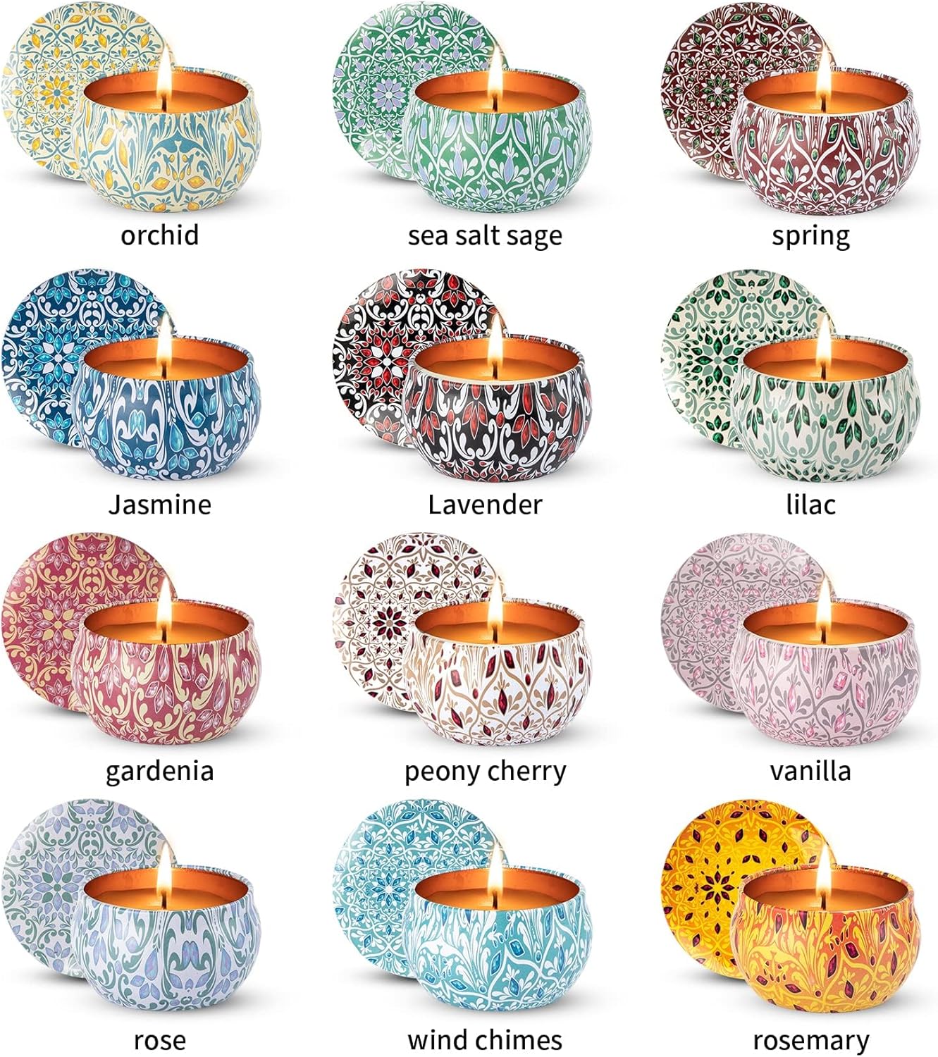 Scented Soy Wax Candles Set, 1 - Home Fragrances ulasan dan harga