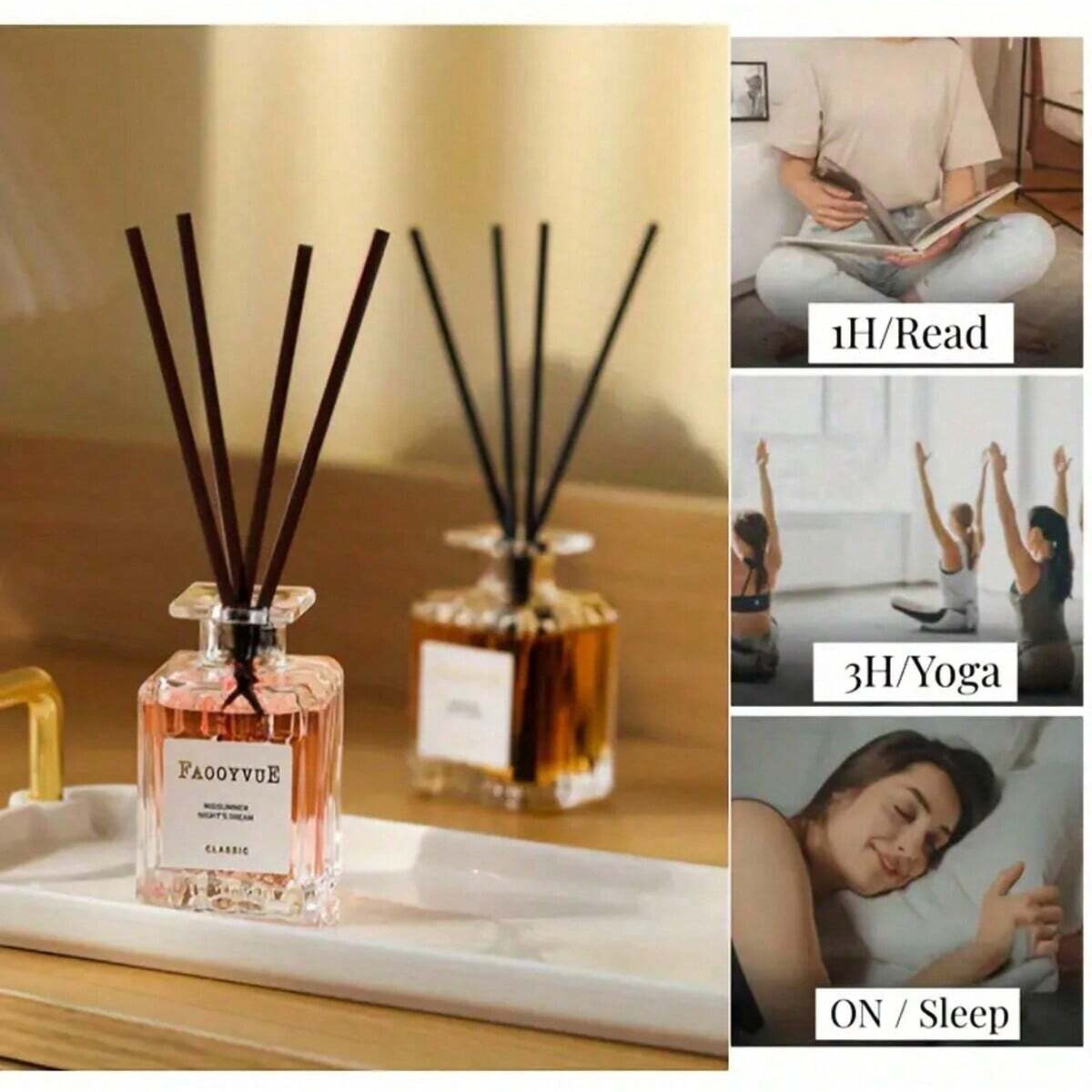 50ml Flameless Reed Diffuser A - Home Fragrance Janzen ulasan dan harga