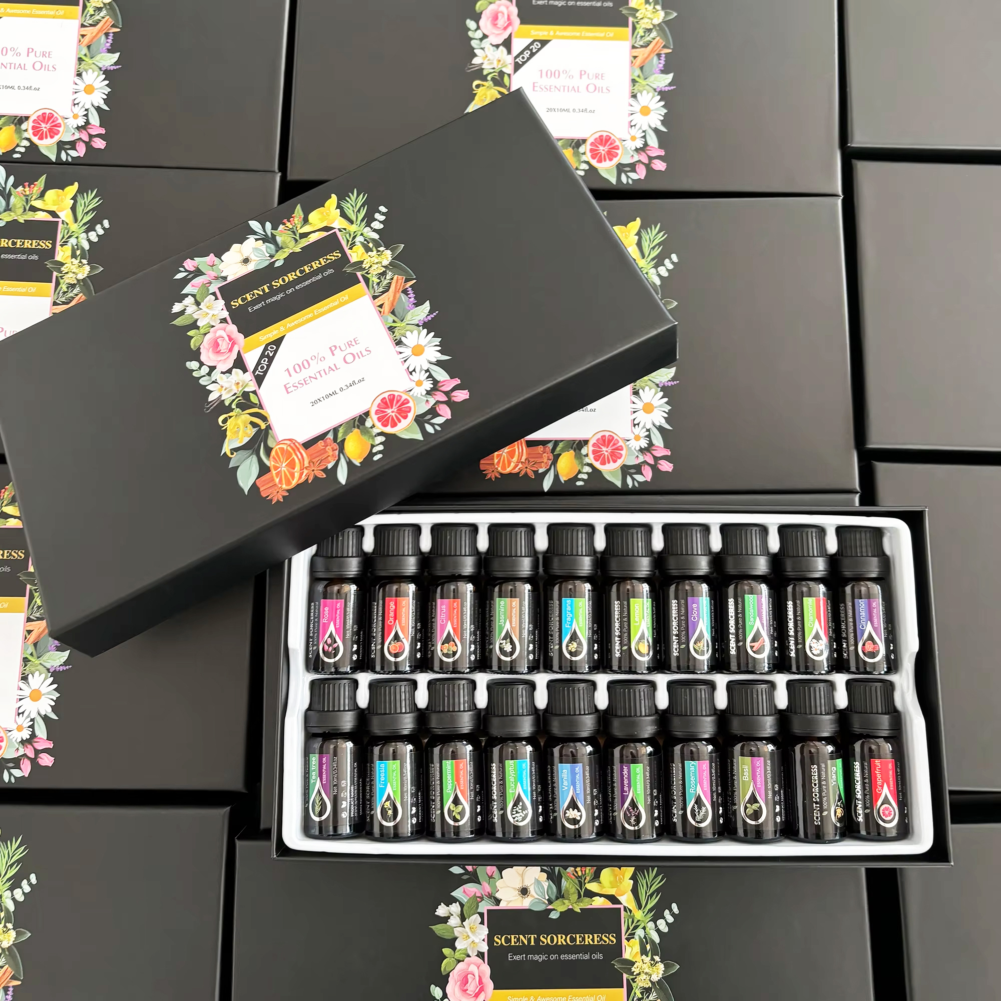 20pcs/set Essential Oil Set La - Fragrance Oil Set ulasan dan harga
