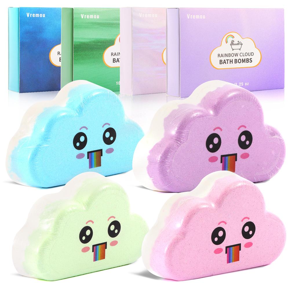 Rainbow Cloud Bath Ball for Ki - Fragrance Oil Set ulasan dan harga