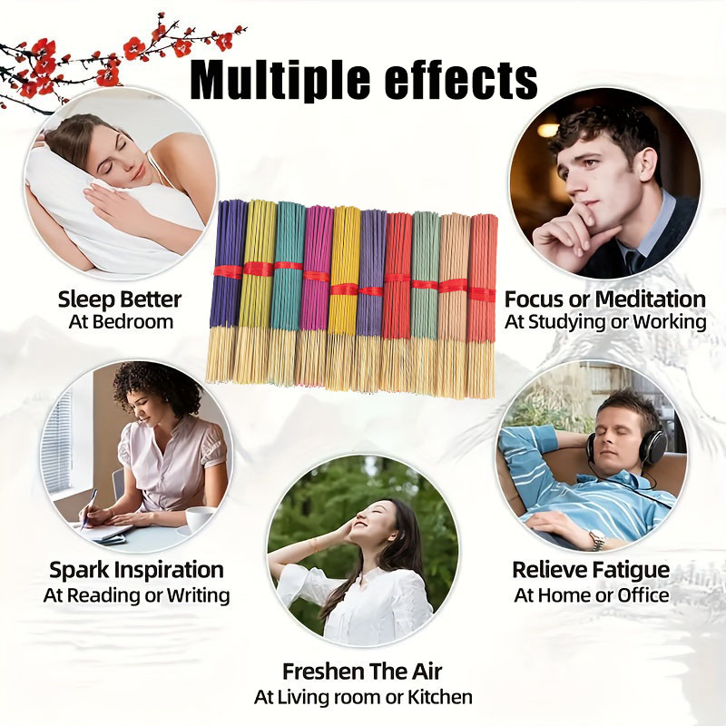 7 Sets of 350/700 Incense Stic - Home Fragrance Lemongrass ulasan dan harga