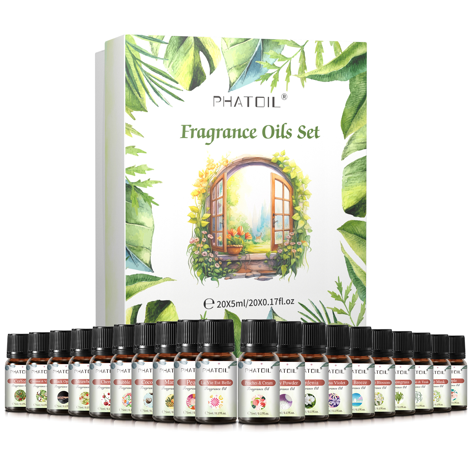 PHATOIL 20PCS Fragrance Oils S - Home Fragrance Lemongrass ulasan dan harga