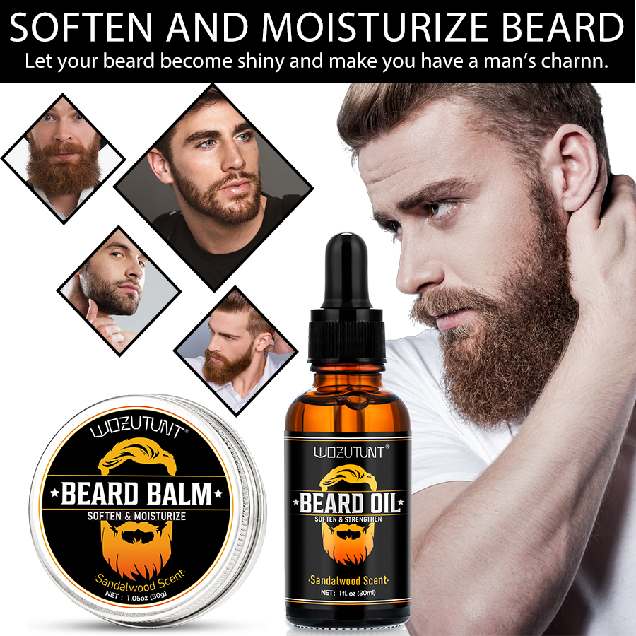 Men Beard Care Kit Beard Oil B - Fragrance Oil Set ulasan dan harga