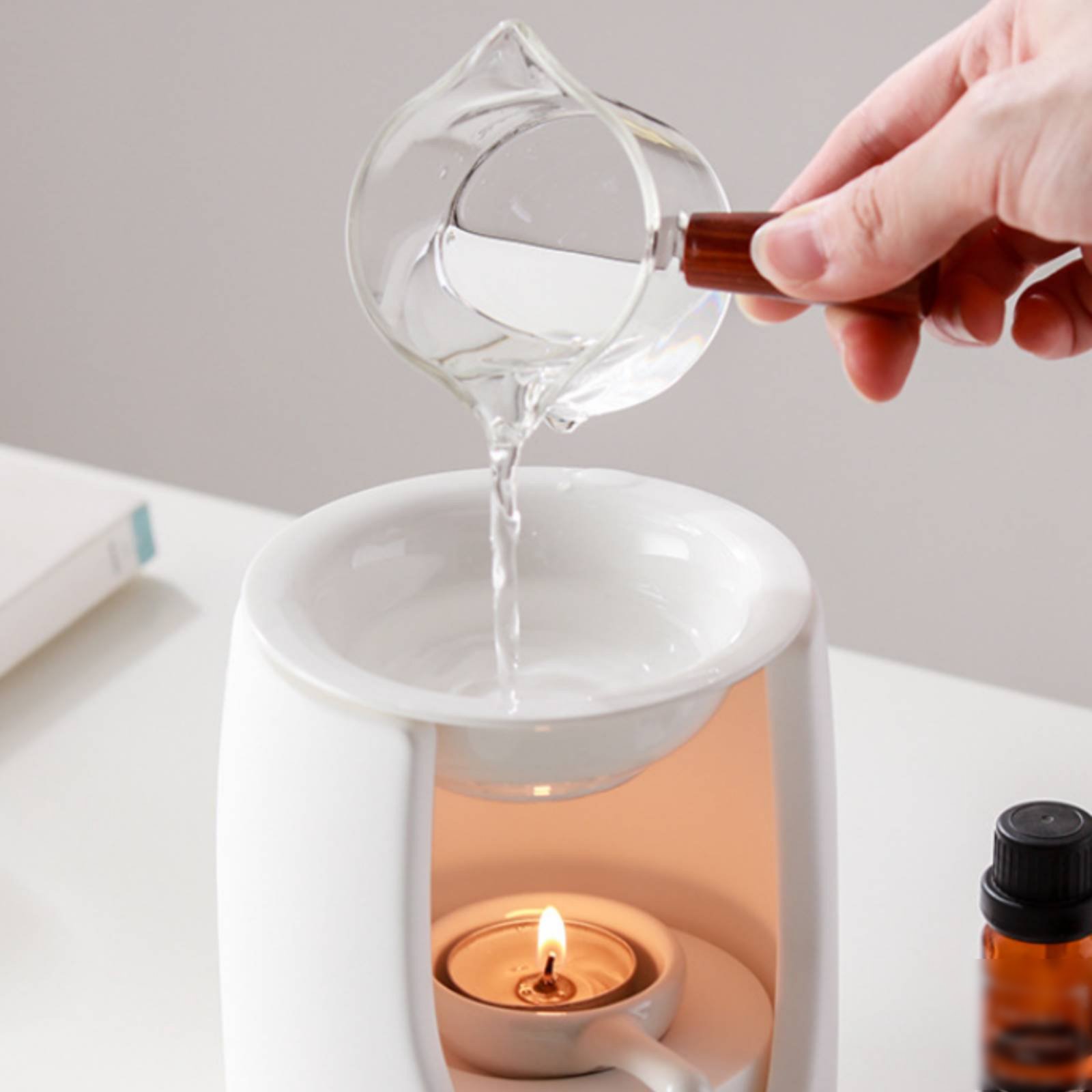 Aroma Lamp Easy to Use Ceramic - Ceramic Oil Burner ulasan dan harga