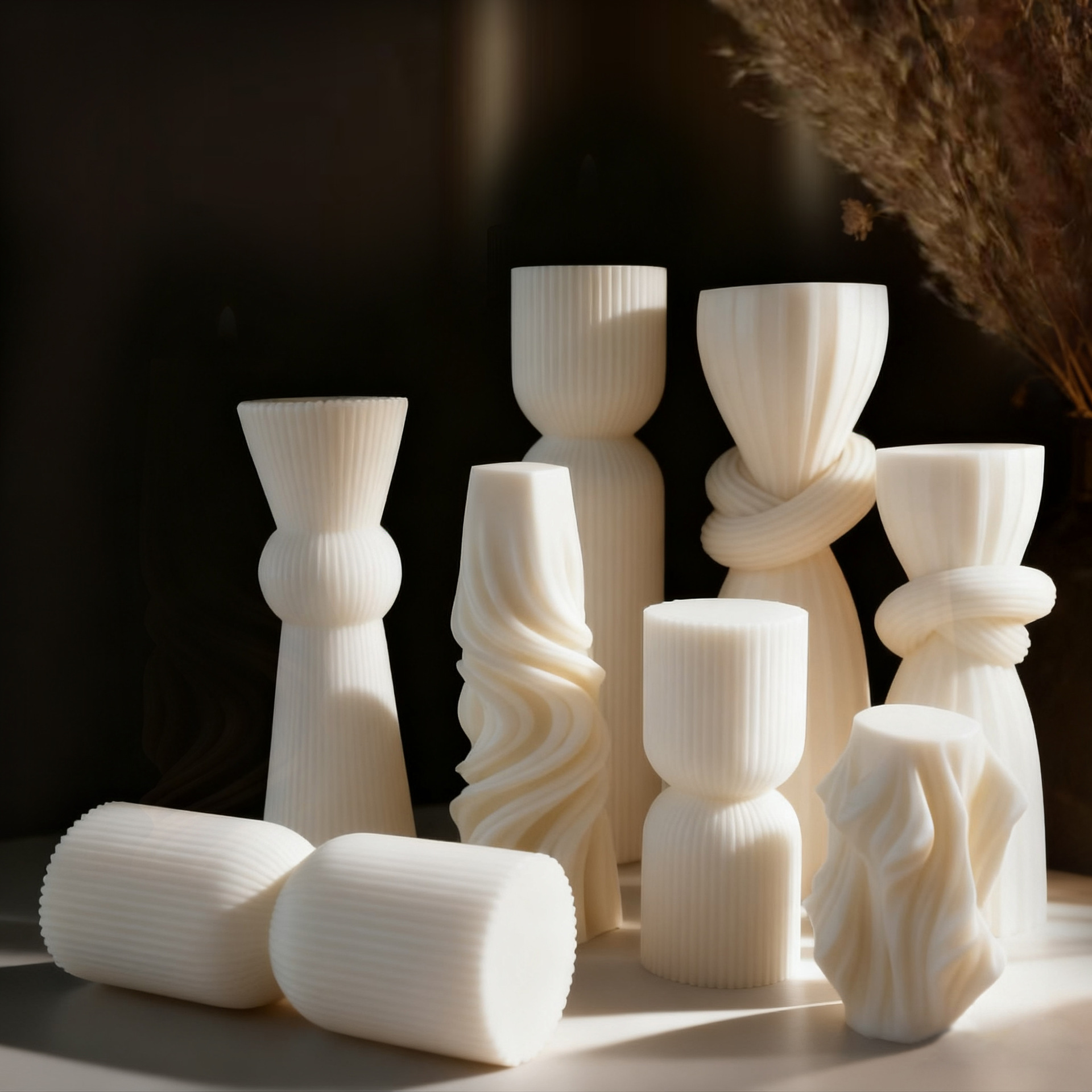 Nordic Minimalist White Scente - Home Fragrance Flowers ulasan dan harga