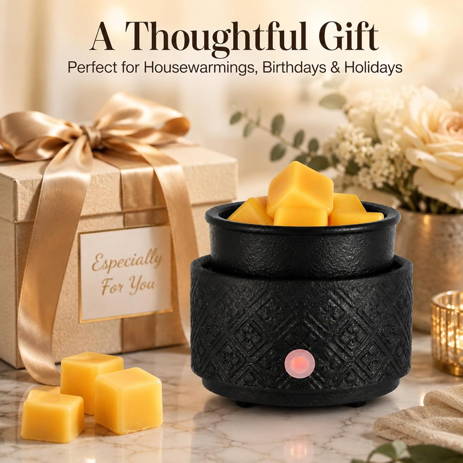 3-in-1 Ceramic Wax Melt Warmer - Home Fragrance No 3 ulasan dan harga