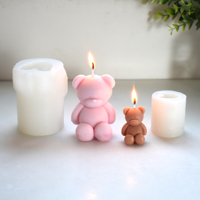 3D hanging bear mold baking ca - Home Fragrance Candles ulasan dan harga