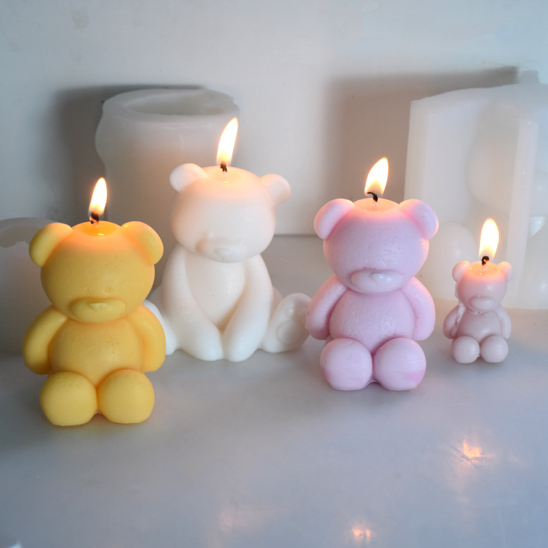3D hanging bear mold baking ca - Home Fragrance Candles ulasan dan harga