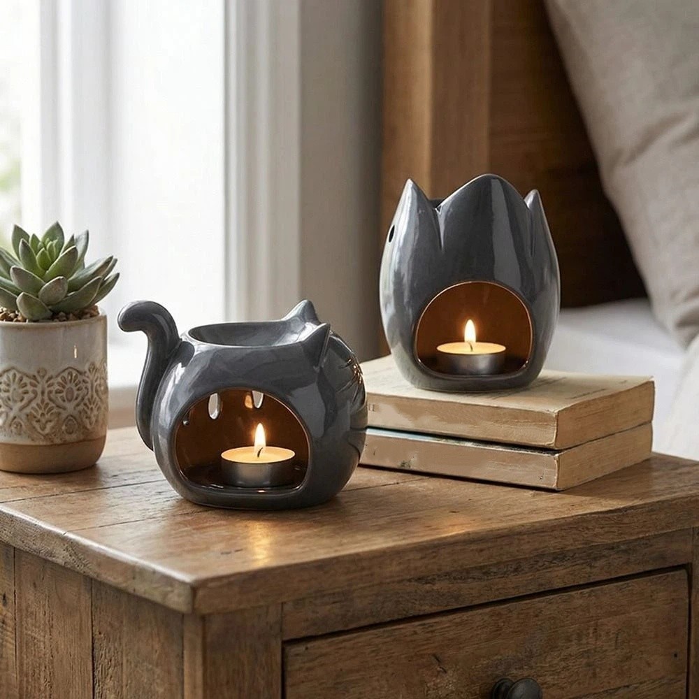 Ceramic Incense Burner Cartoon - Ceramic Oil Burner ulasan dan harga