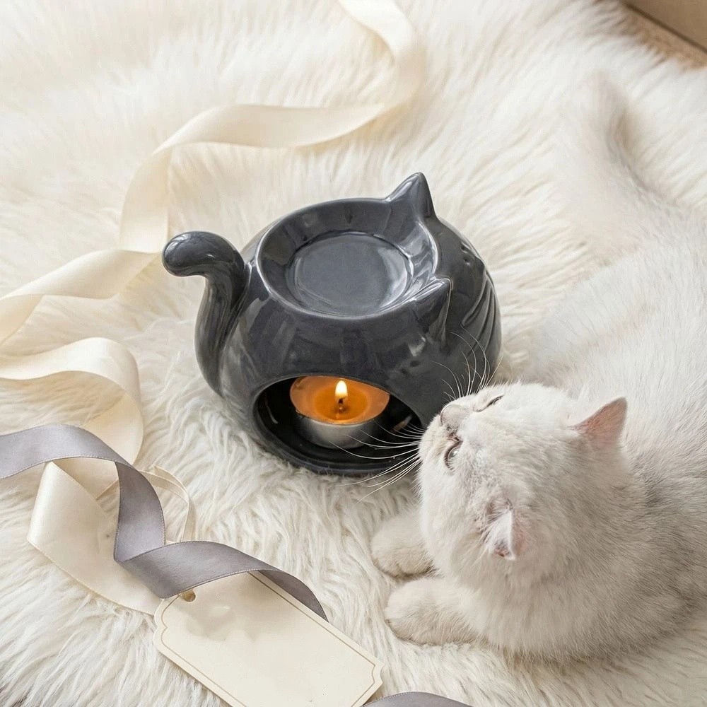 Ceramic Incense Burner Cartoon - Ceramic Oil Burner ulasan dan harga