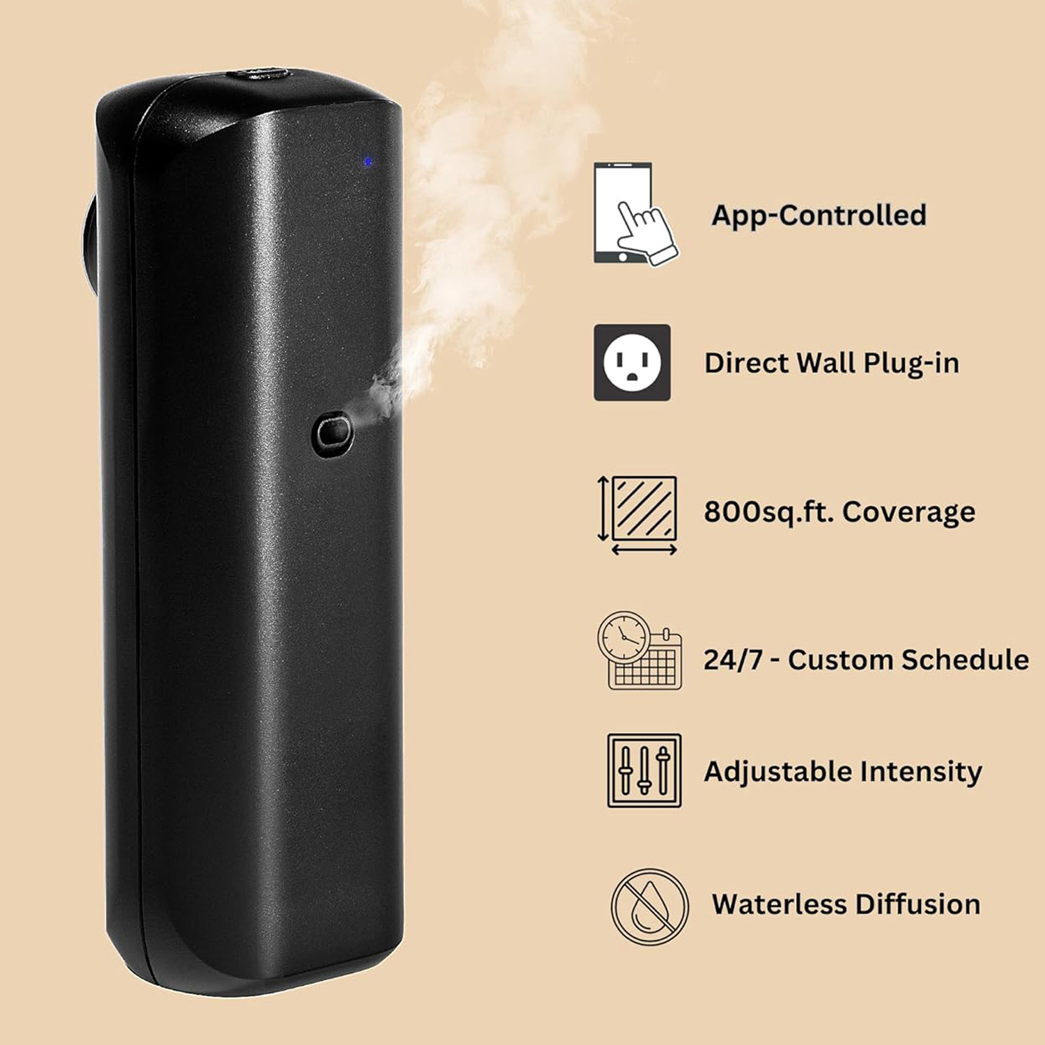 Fragrance Diffuser Toilet Auto - Home Fragrance Flowers ulasan dan harga