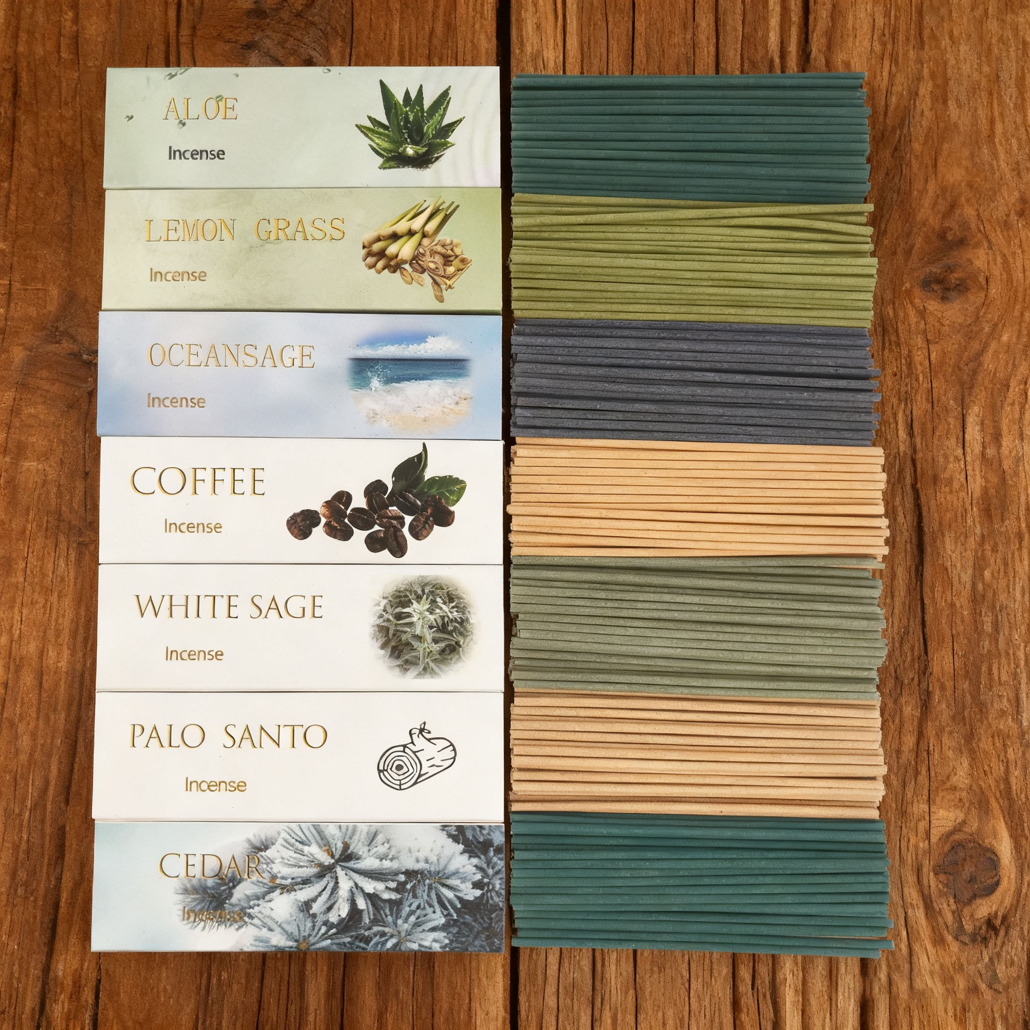 7 Sets of 245/2450 Thick Color - Home Fragrance Lemongrass ulasan dan harga