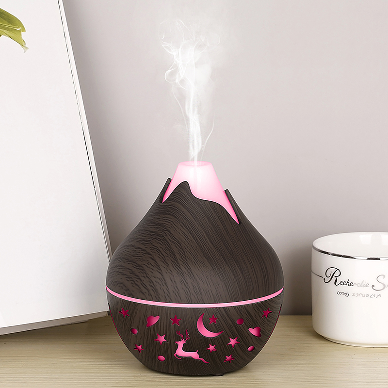 USB Ultrasonic Cool Mist Spray - Home Fragrance Flowers ulasan dan harga