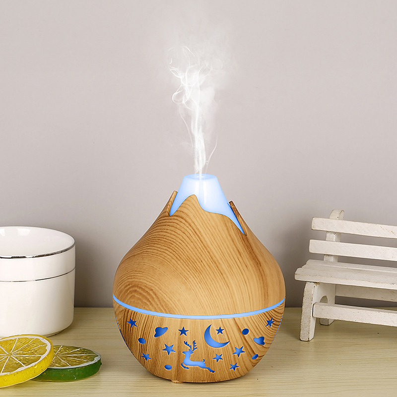 USB Ultrasonic Cool Mist Spray - Home Fragrance Flowers ulasan dan harga
