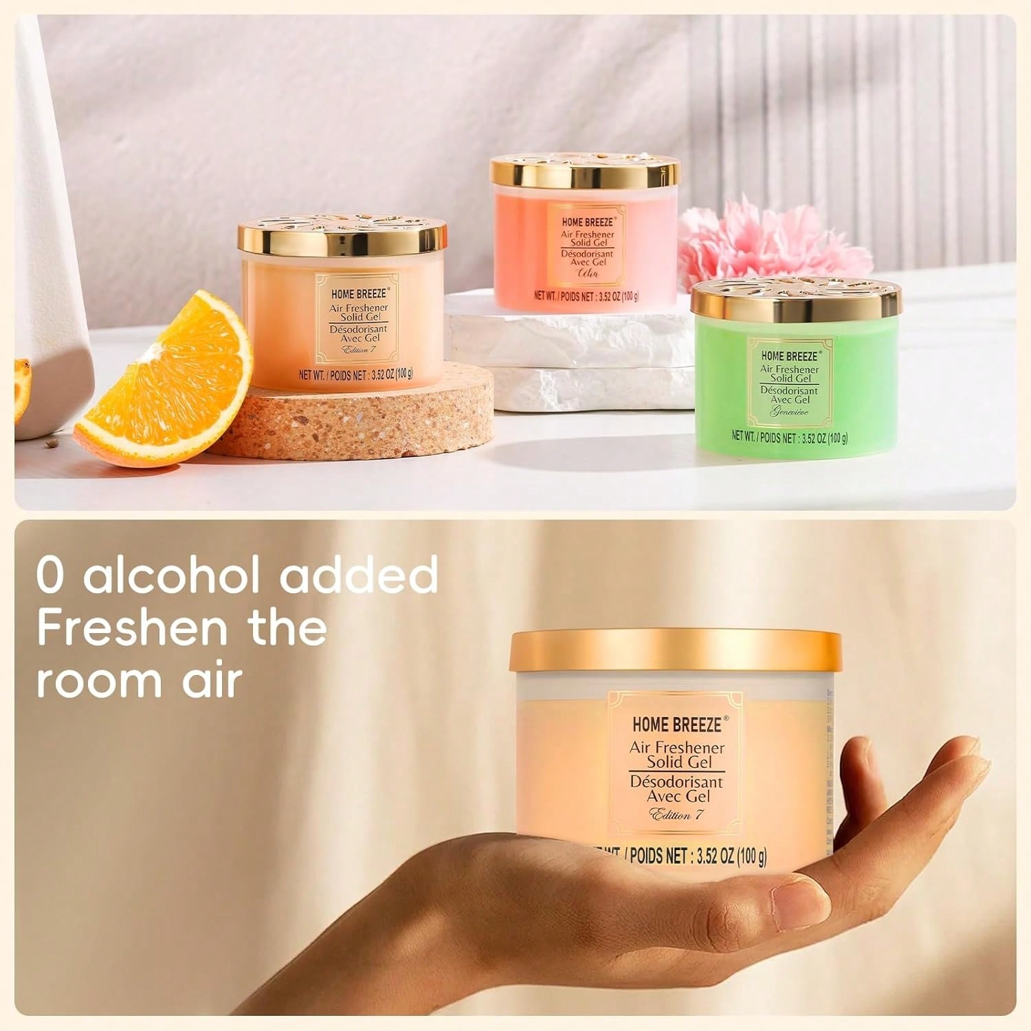 3Pcs Solid Gel Air Freshener 3 - Home Fragrance No 3 ulasan dan harga