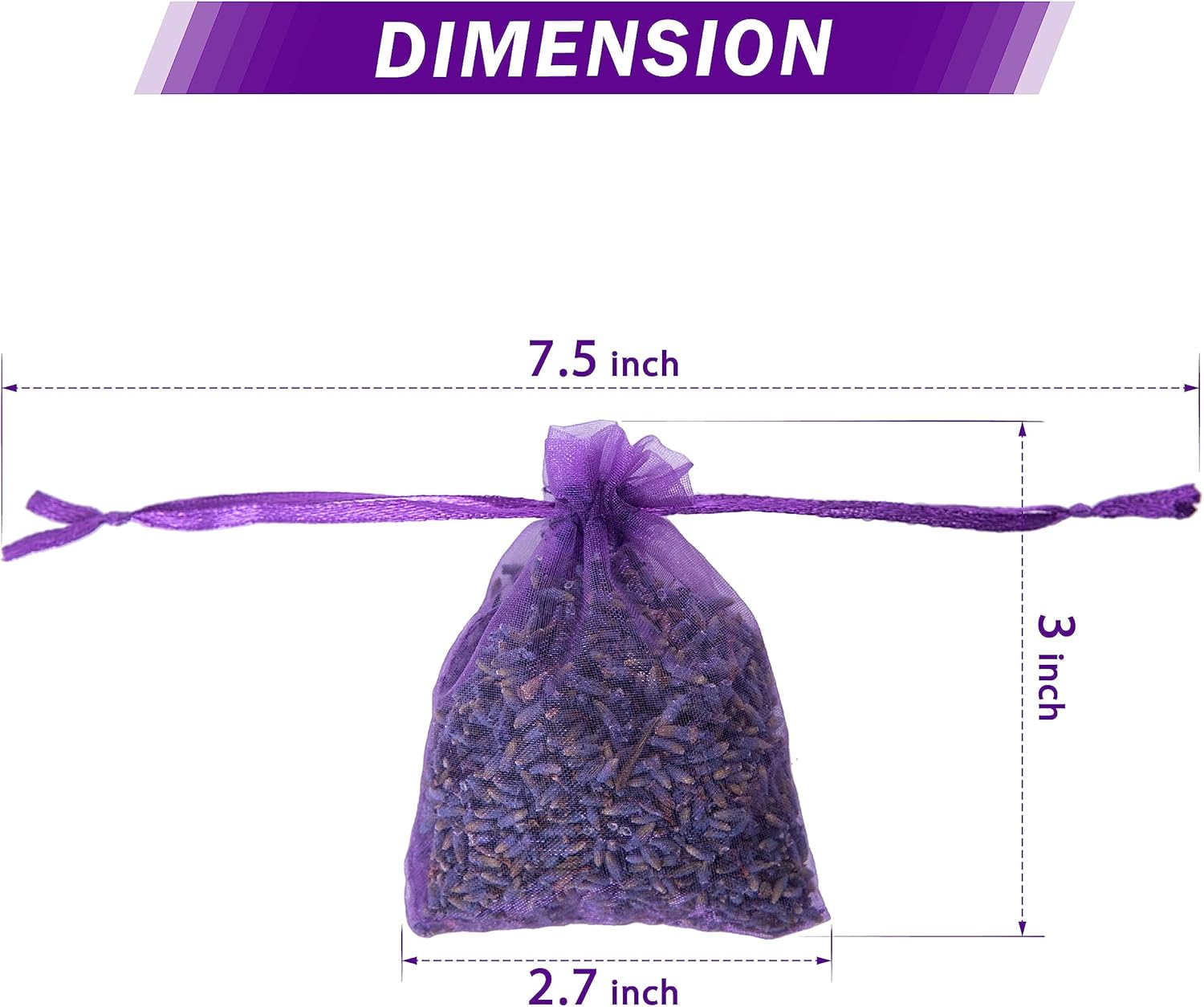 French Lavender Sachets for Dr - Home Fragrance Flowers ulasan dan harga