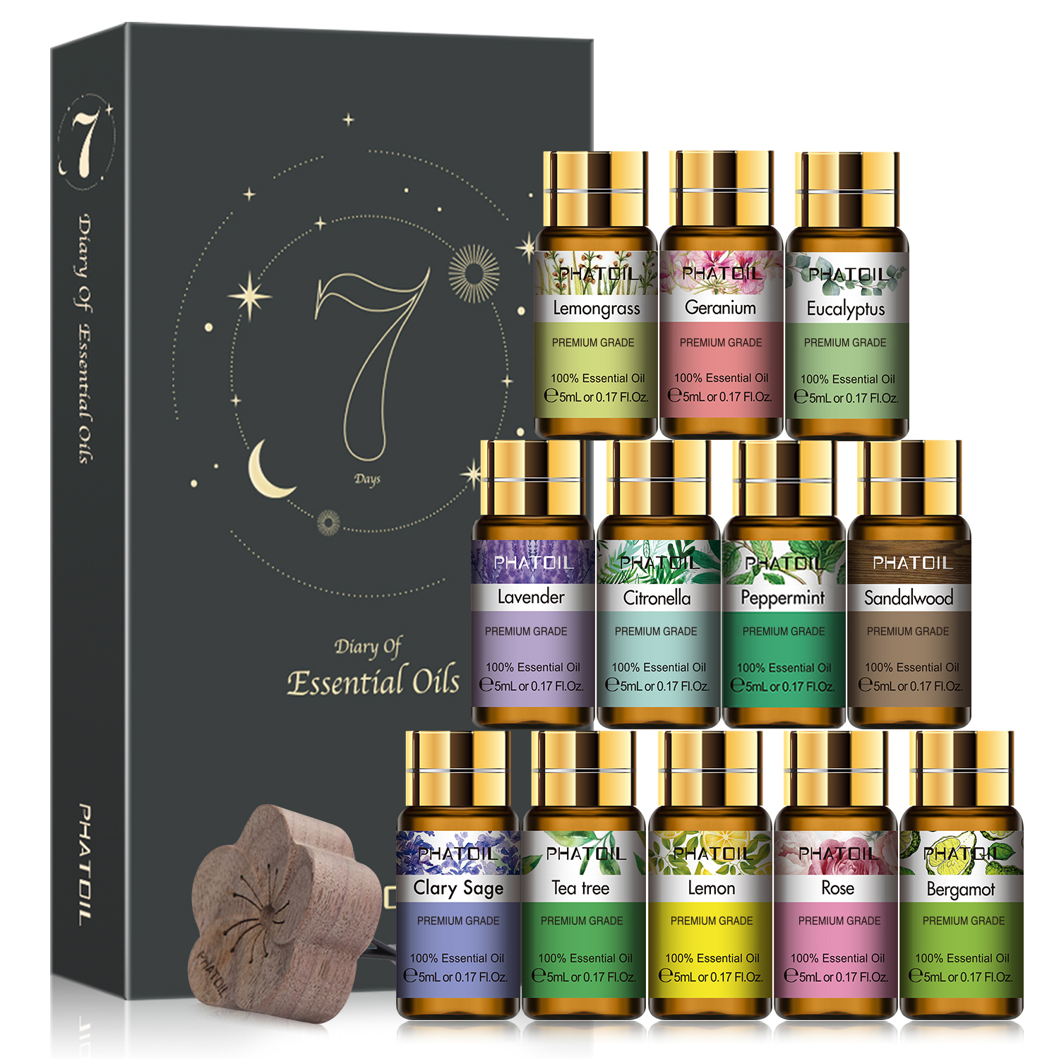 PHATOIL 12pcs Gift Box Pure Es - Home Fragrance Lemongrass ulasan dan harga